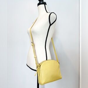 Universal Thread Yellow Woven Crossbody Bag